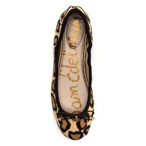 Sam Edelman Felicia Leopard Flats Size 8
